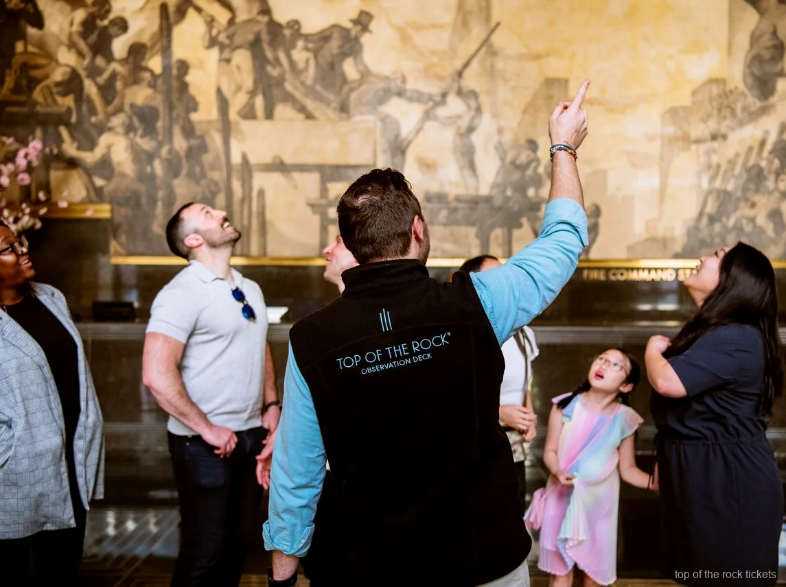 Sert- und Brangwyn-Wandgemälde in der 30 Rockefeller Plaza