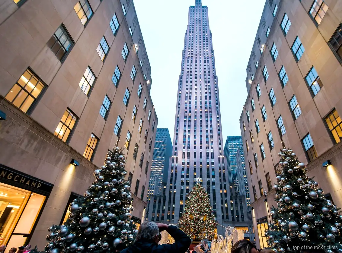 Radio City Music Hall stop on the Rockefeller Center walking tour