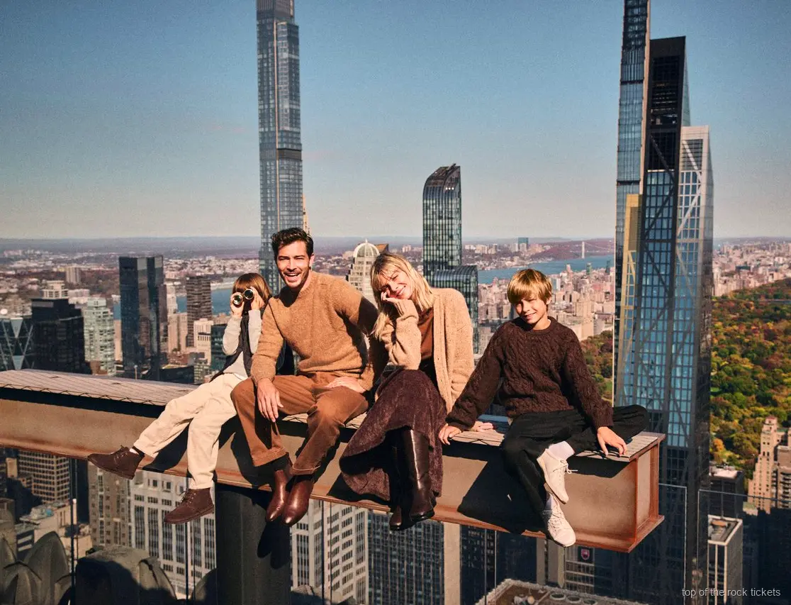 Geheimer Dachgarten, exklusiv für die VIP Top of the Rock Tour