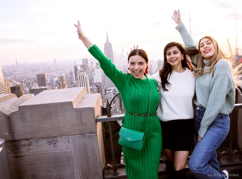 Guide menant la visite du Rockefeller Center avec Top of the Rock en option